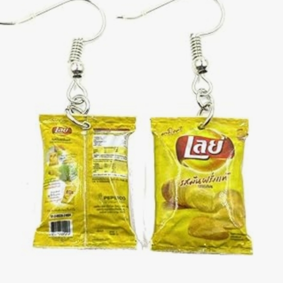 Assorted Earrings Full Of Chips - Picture 2 of 2